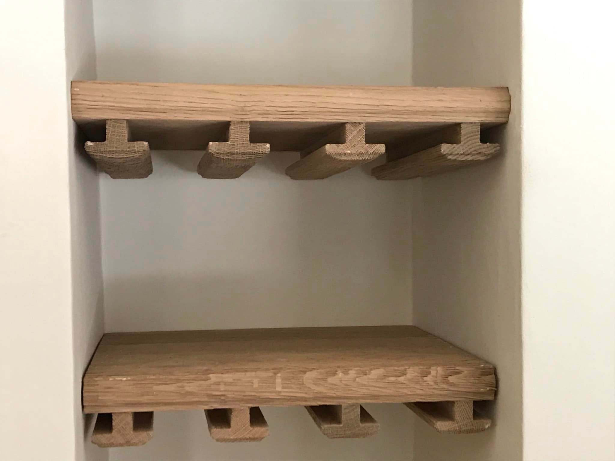 aérogommage cuisine en chêne