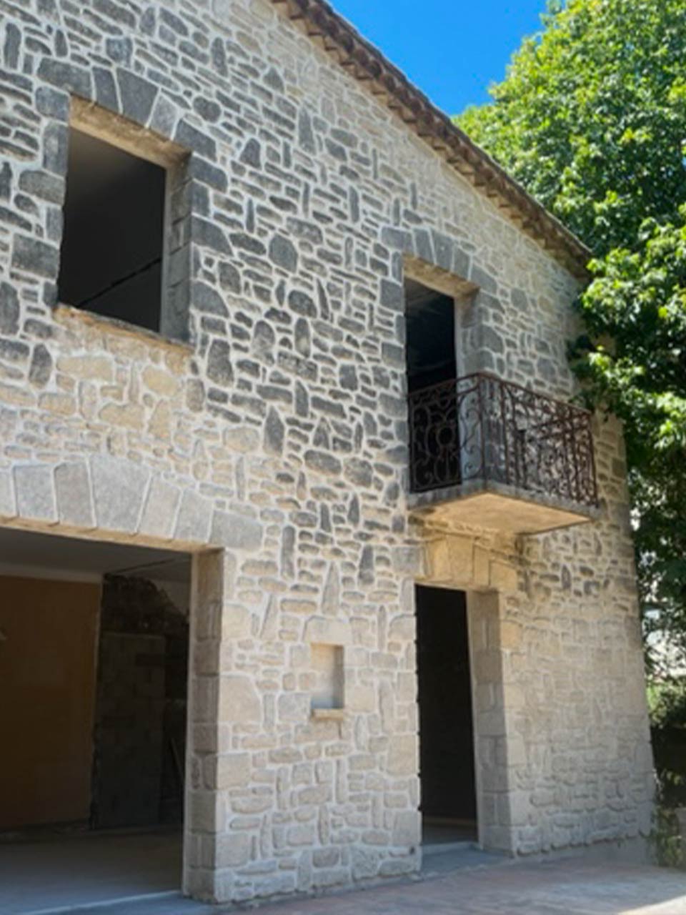 ODS Décapage façade en pierre