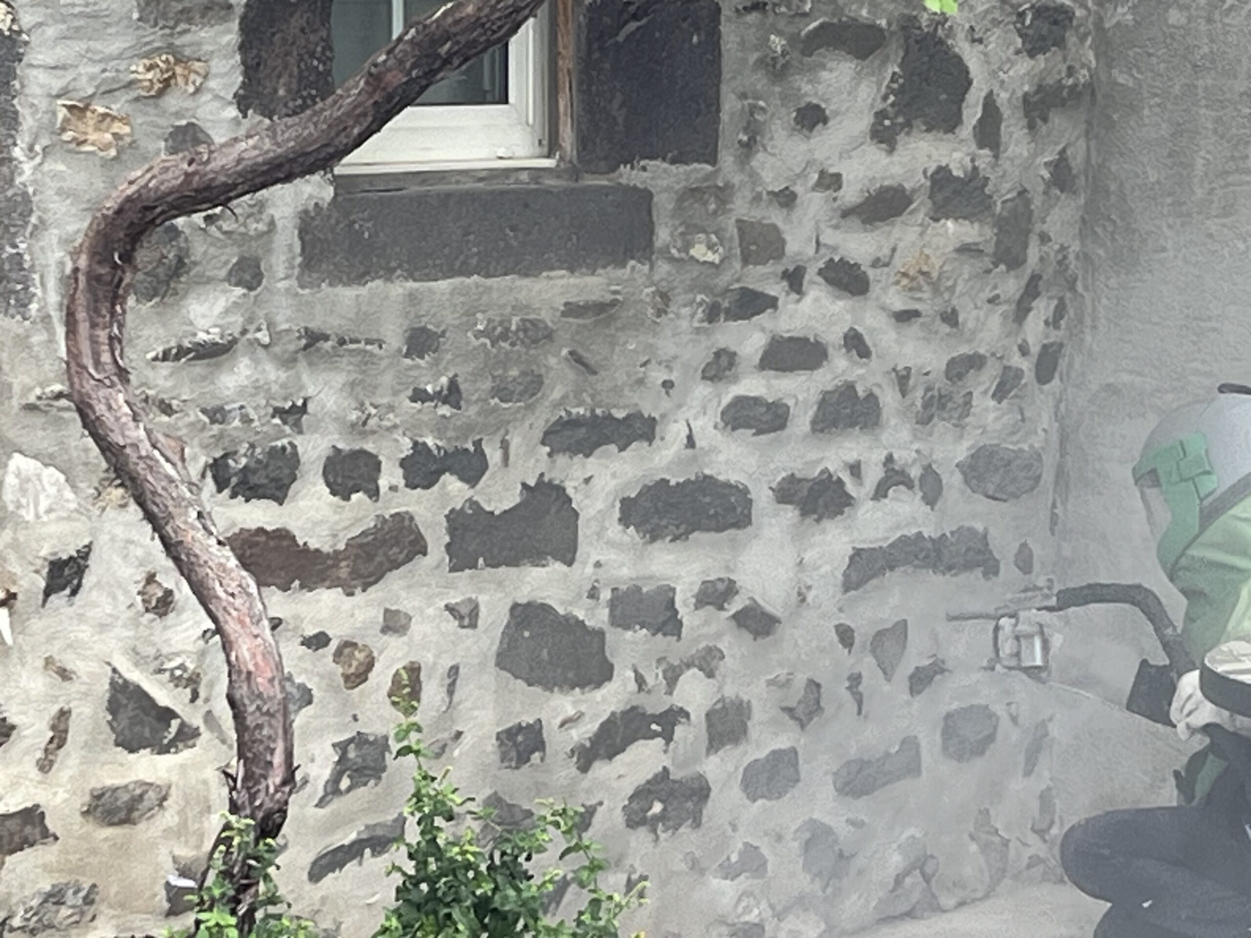 AÉROGOMMAGE DE FAÇADE EN PIERRE 