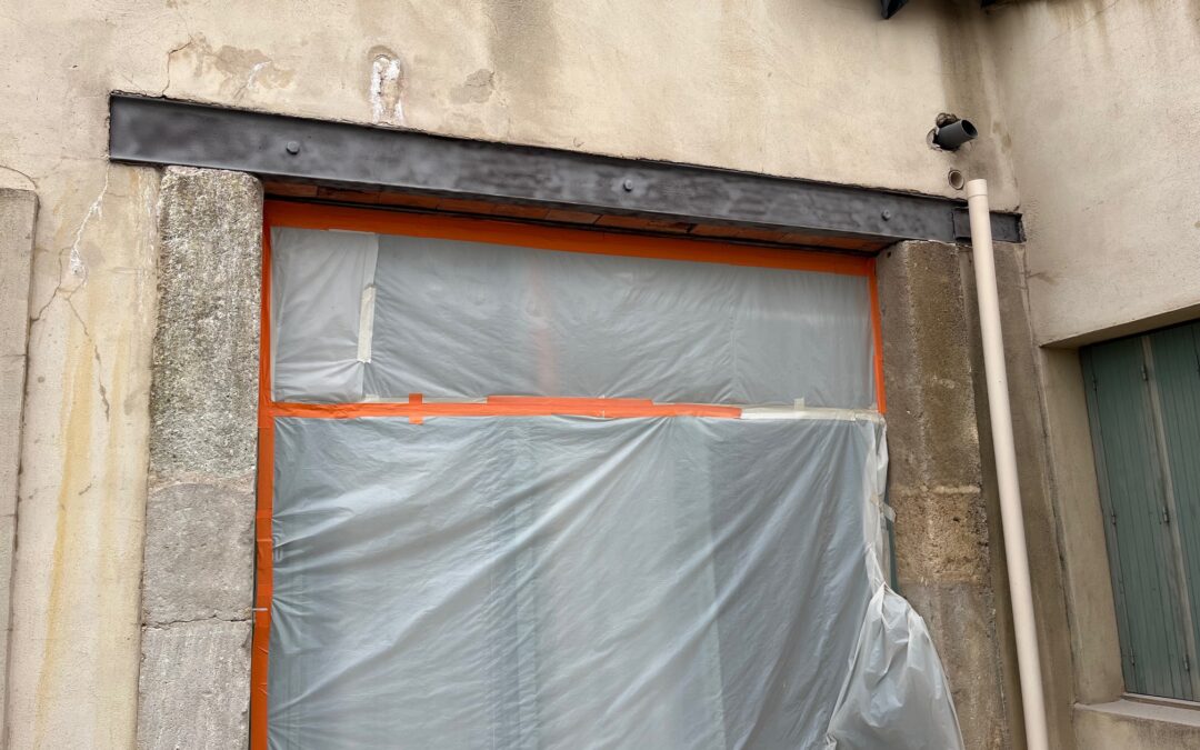 DÉCAPAGE DE POUTRE IPN EN FER