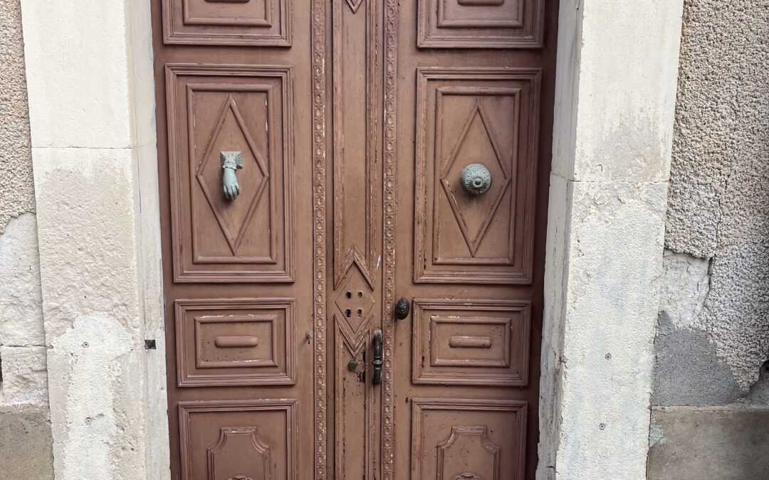 SABLAGE PORTE D’ENTRÉE EN FER HERAULT