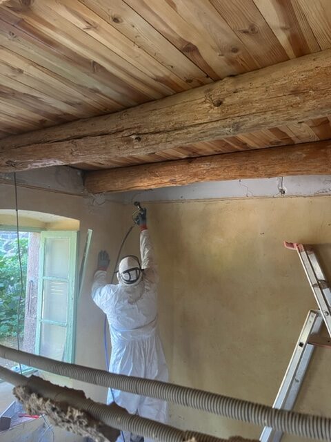 DECAPAGE DE POUTRE BOIS AU PUY-EN-VELAY 43000