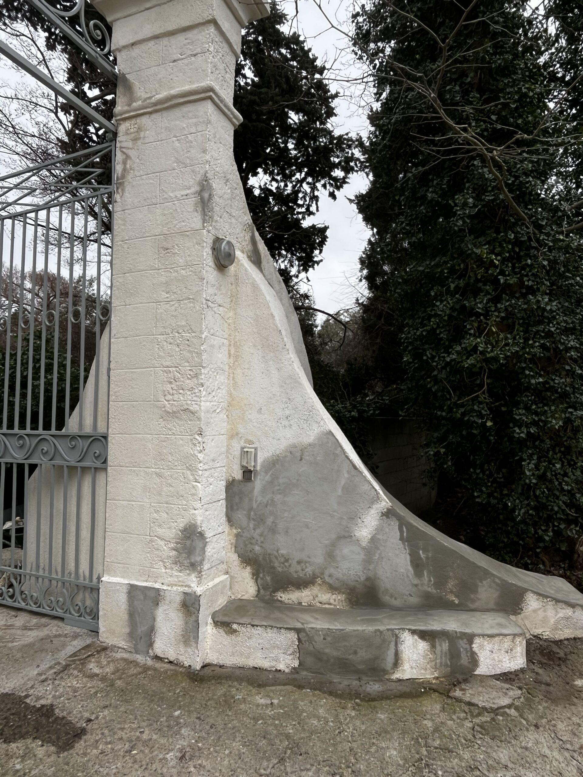 réparation des fissures avec enduit fibré